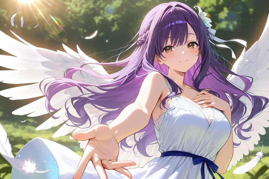 天使さん頑張ります