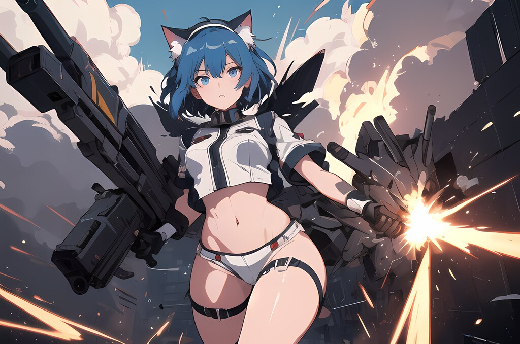 軽装な猫耳戦闘員