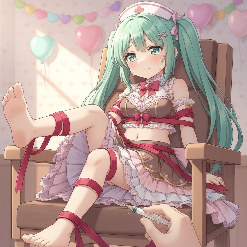 みどツイさん。バレンタインナース。