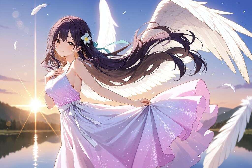 天使さん頑張ります