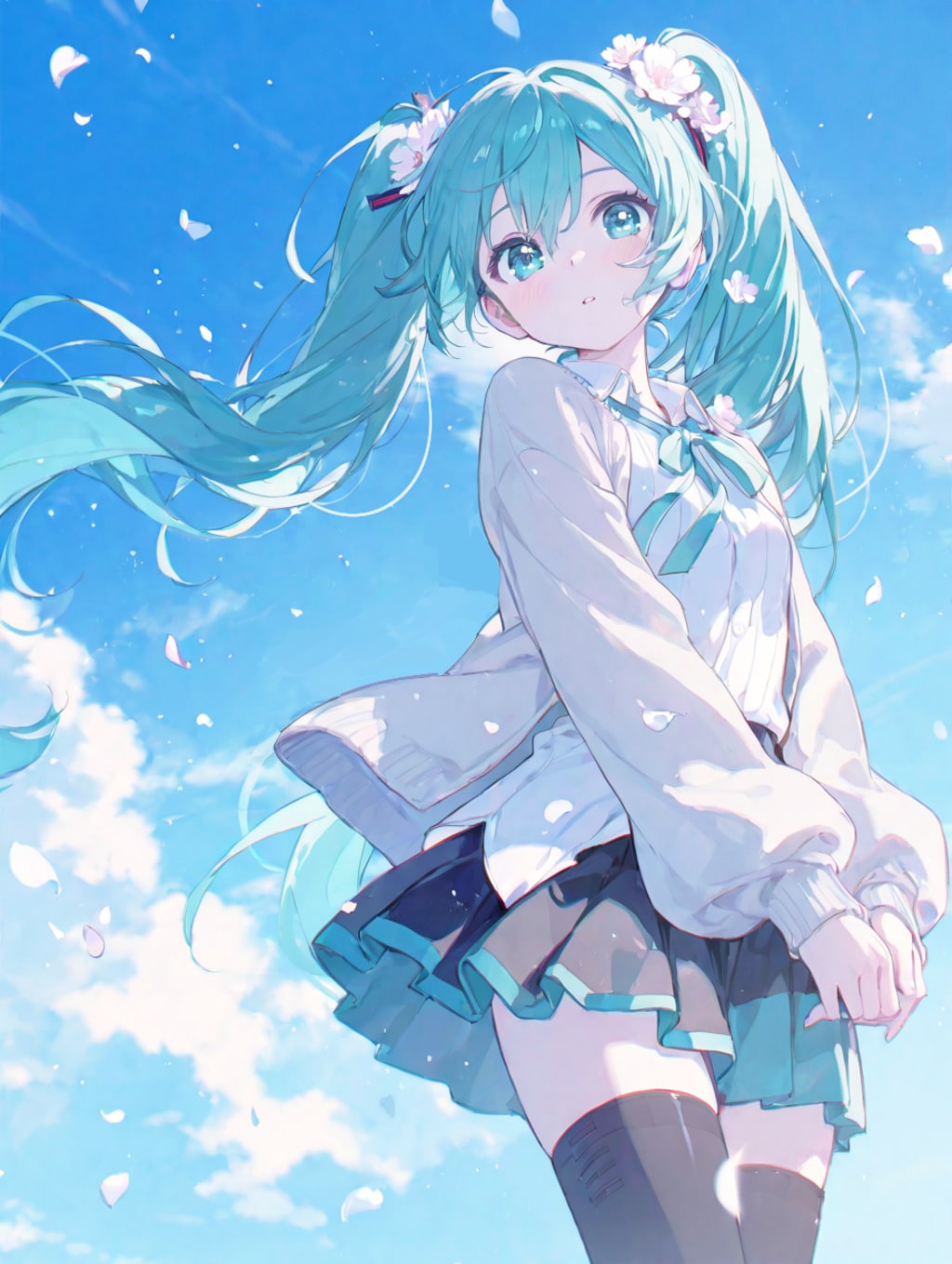 儚い空