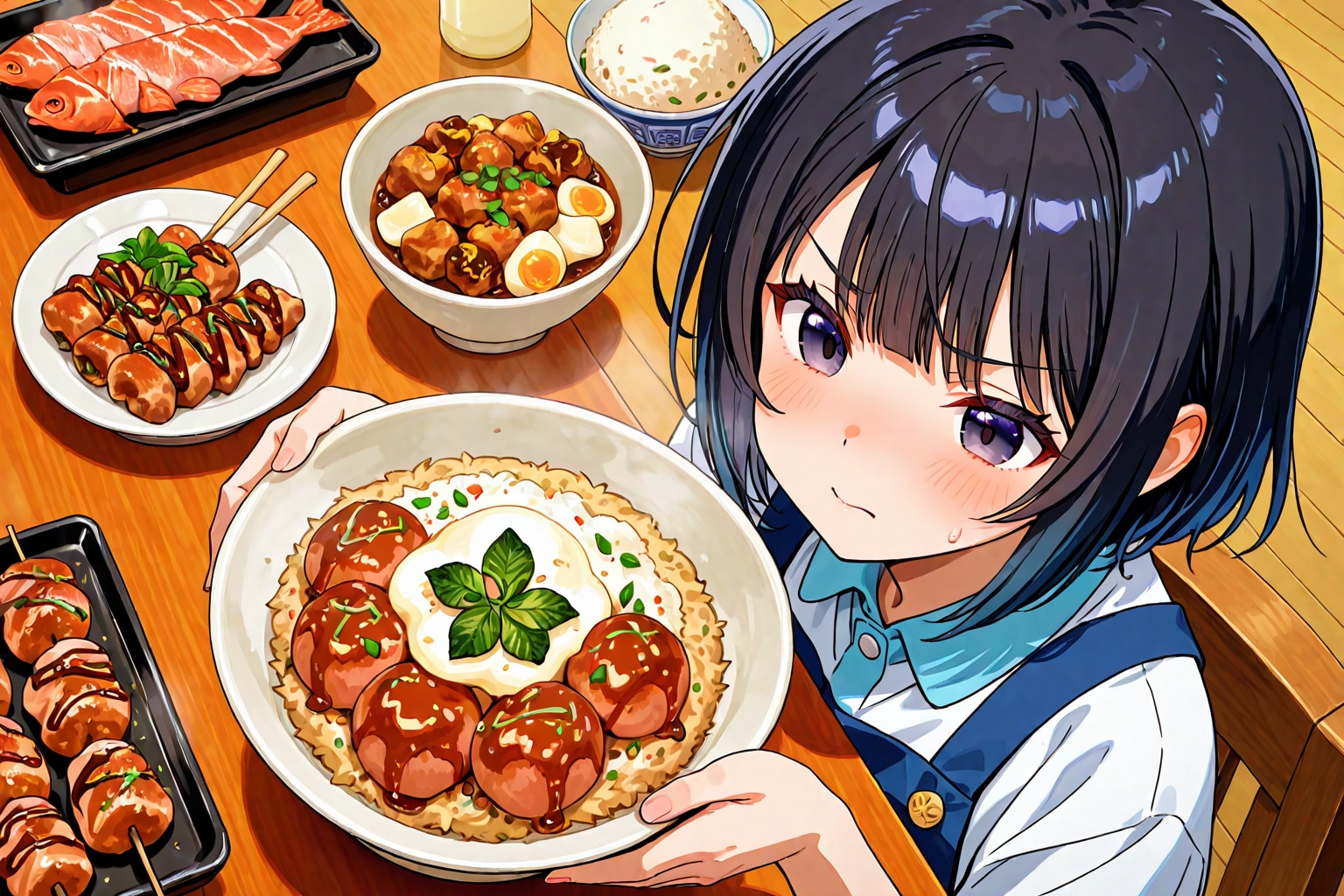 真夏のご飯祭り