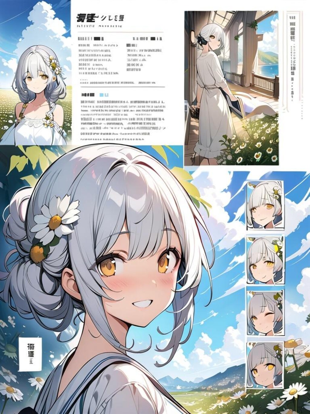 カモミールさん　その３（コンセプトアート風