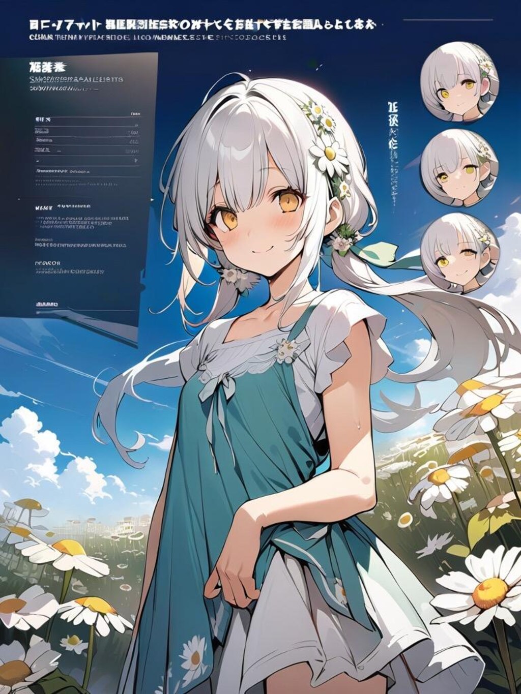 カモミールさん　その３（コンセプトアート風