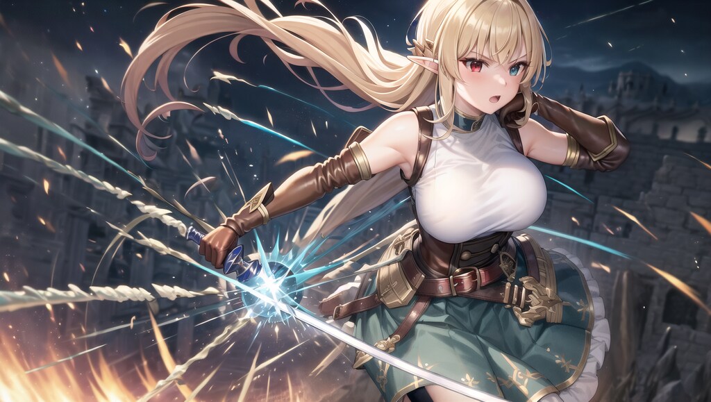 流浪の剣聖エルフ#6『激戦』