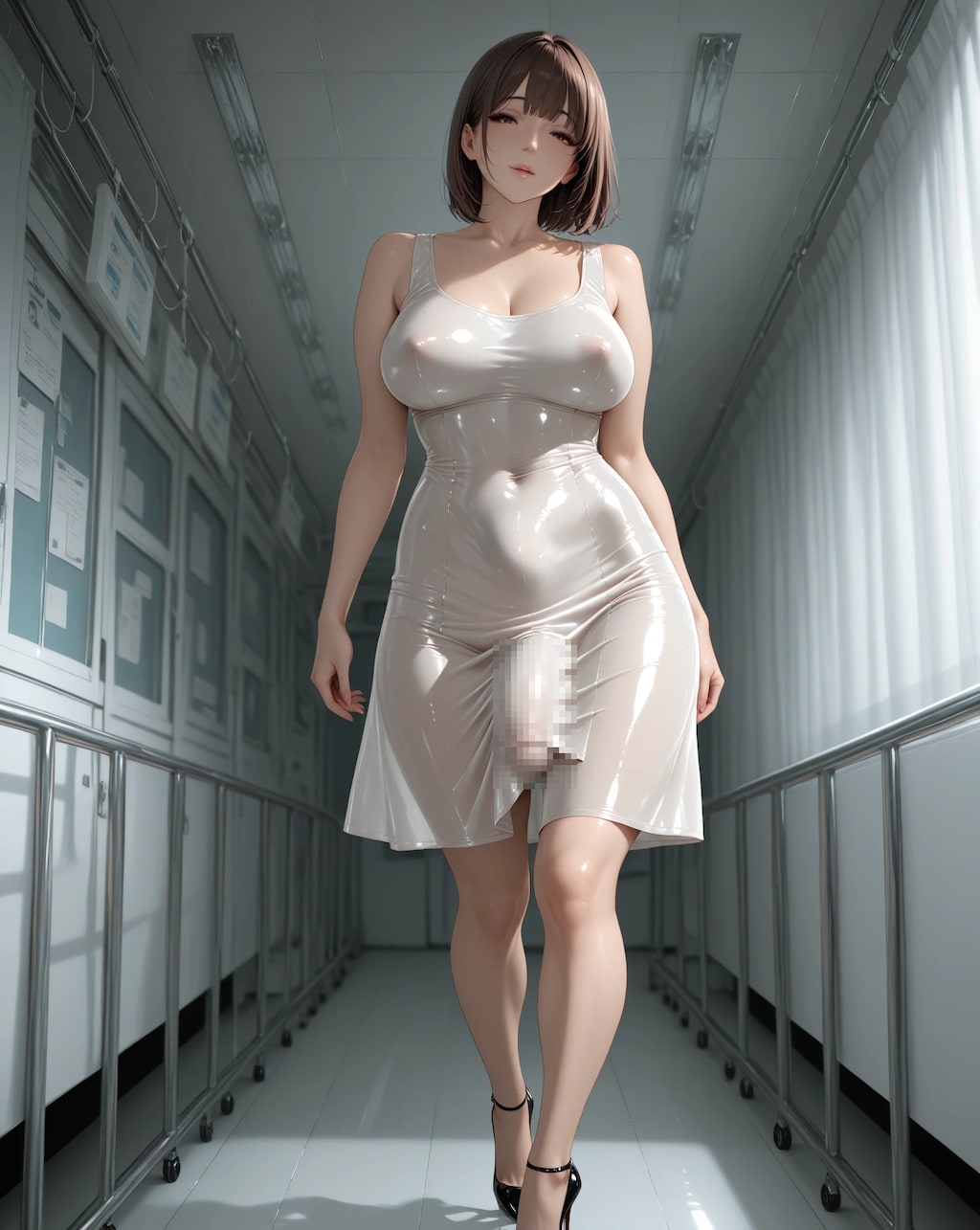 【ふたなりシリーズ #12・ふたなり美女の密着Shinyコレクション】