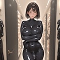 【ふたなりシリーズ #12・ふたなり美女の密着Shinyコレクション】 7枚目