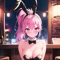 バニーガール 2枚目