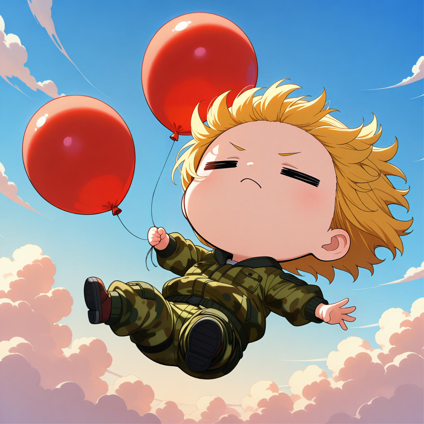空挺降下 | の人気AIイラスト・グラビア