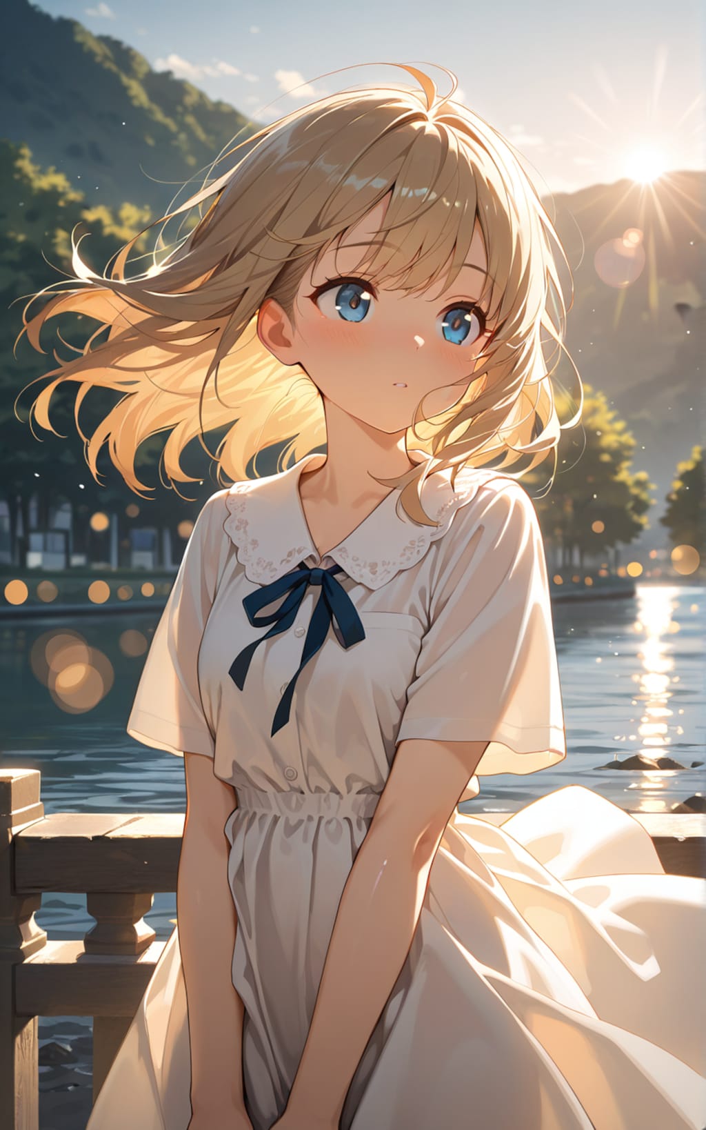夕暮・黄昏・美少女