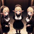 ゲーミングガールになり損ねたゴスロリエルフさん 4枚目