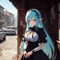 ゲーミングガールになり損ねたゴスロリエルフさん 3枚目
