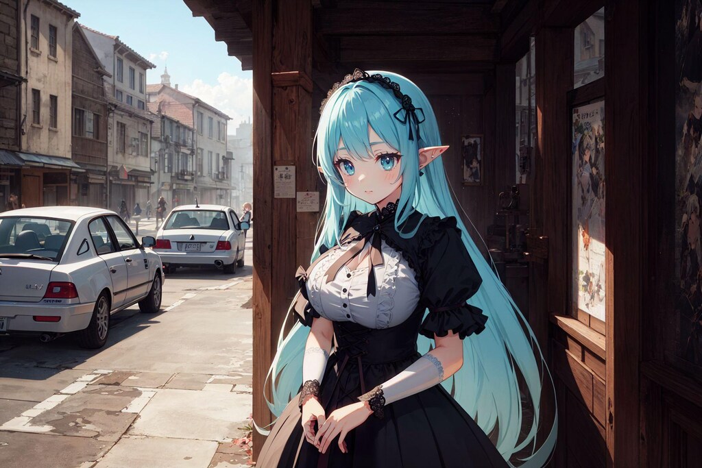 ゲーミングガールになり損ねたゴスロリエルフさん