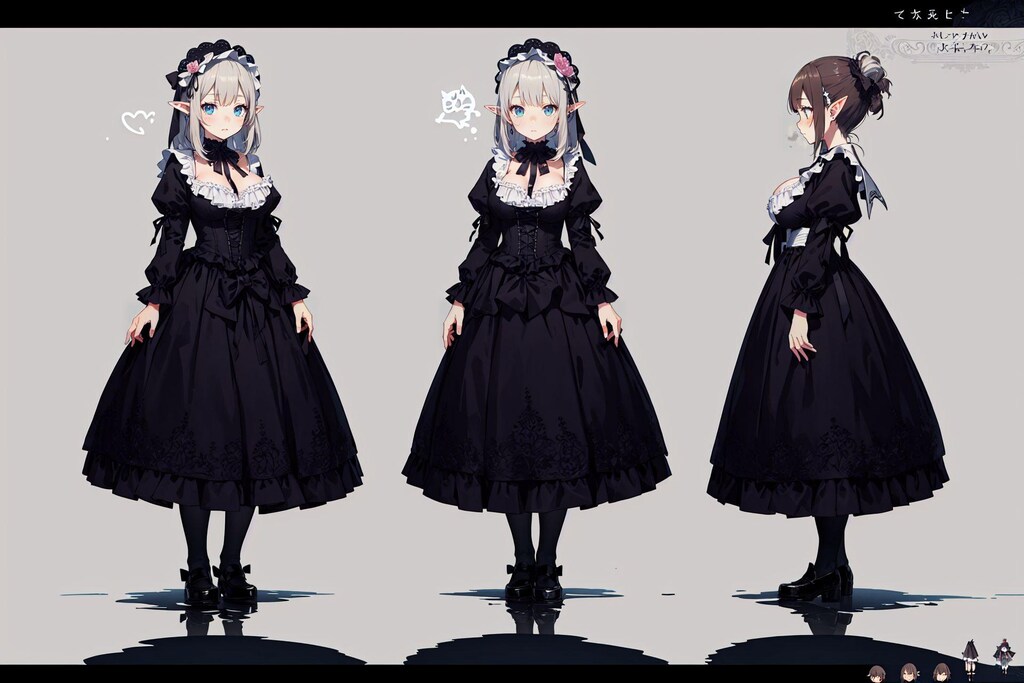 ゲーミングガールになり損ねたゴスロリエルフさん