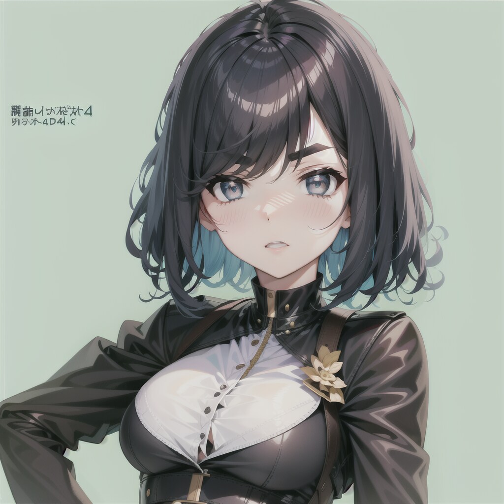 霧島美咲（AIモデル）のLoRAファイル作成中！