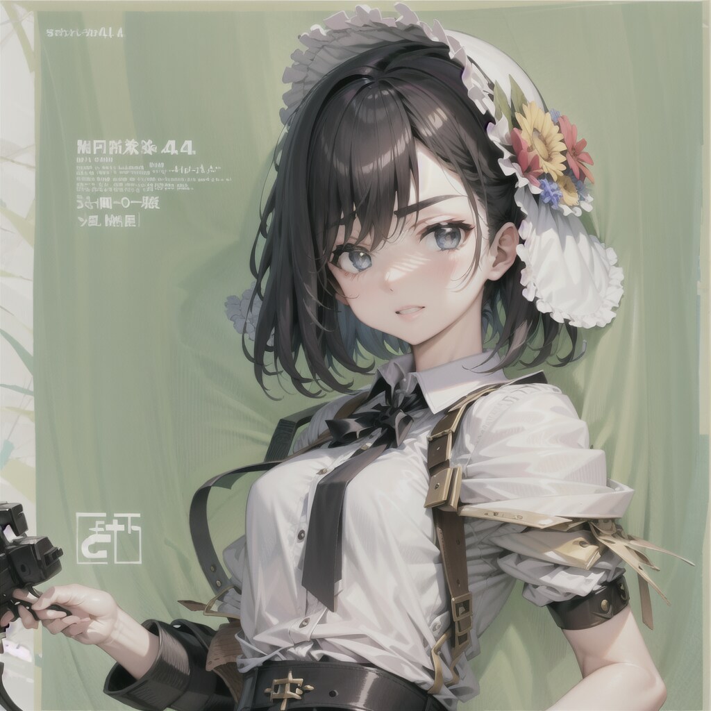 霧島美咲（AIモデル）のLoRAファイル作成中！
