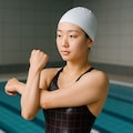 競泳水着がよく似合う女性 5枚目
