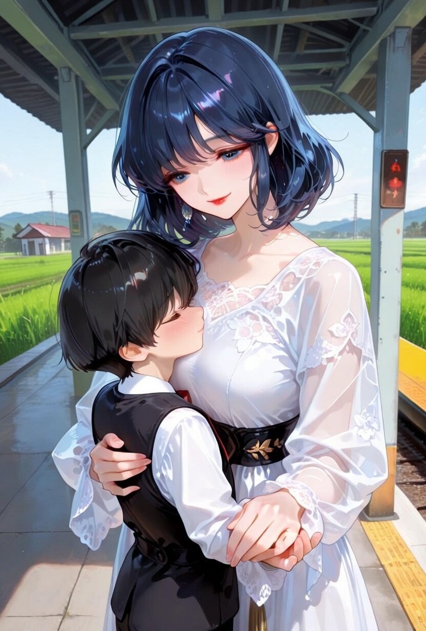 叔母さんと僕 | の人気AIイラスト・グラビア