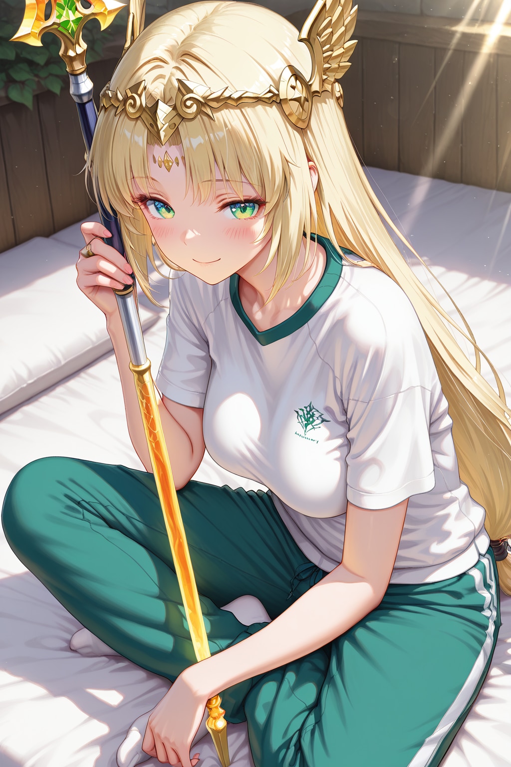 ヴァルキリーのシオンさんの部屋着 | の人気AIイラスト・グラビア