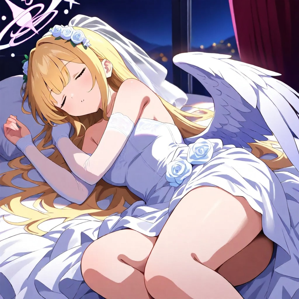 fenrirでベッドの上の天使ちゃん250909