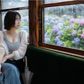 あじさい電車の車窓から～公式規格「＃紫陽花」参戦作品～ 7枚目