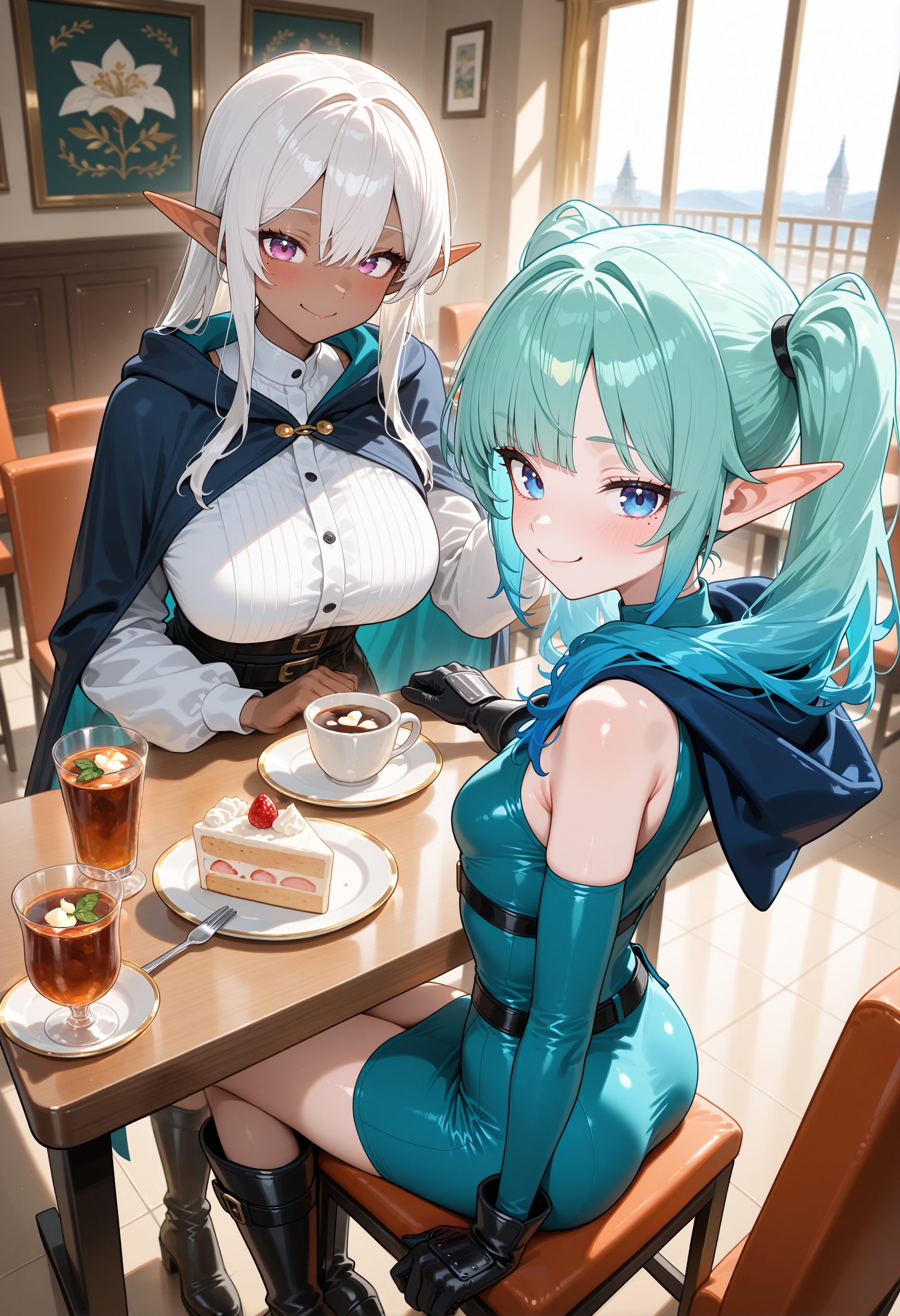 お昼のエルフ 2025.5.20 | の人気AIイラスト・グラビア