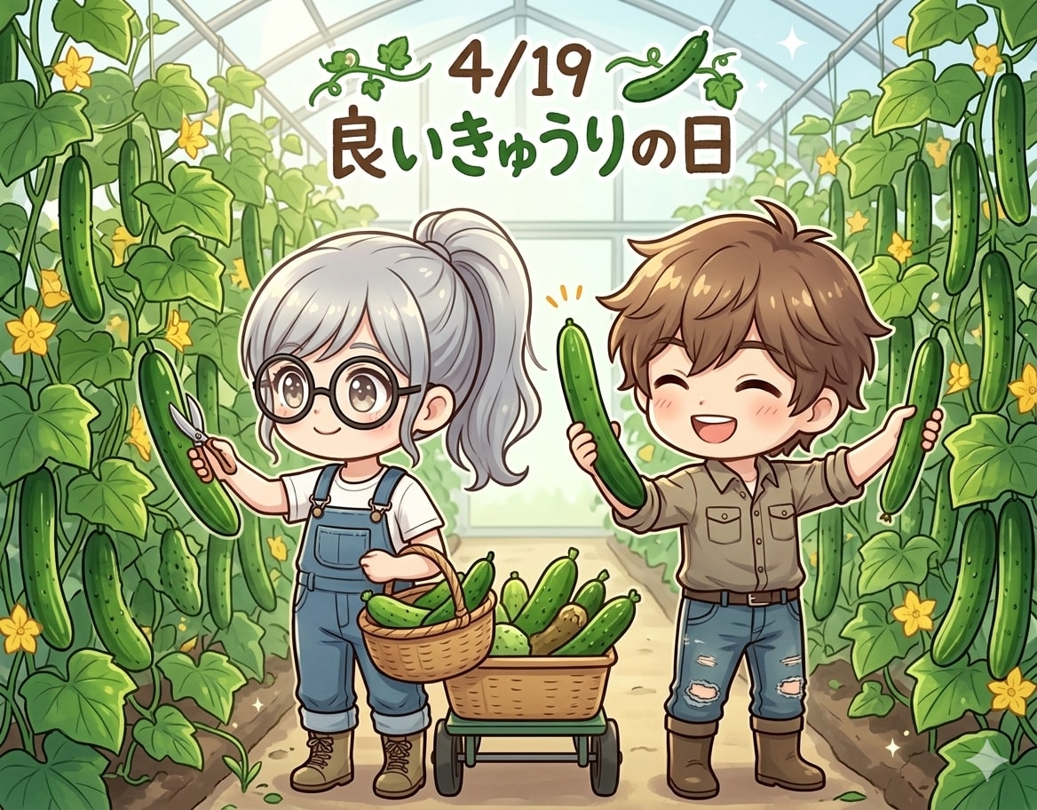 今日は「良いきゅうりの日」
