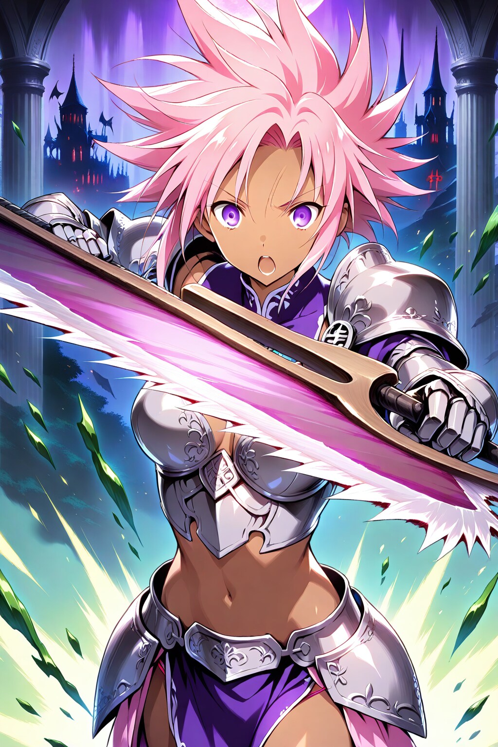 敵部隊長のノコギリ使い