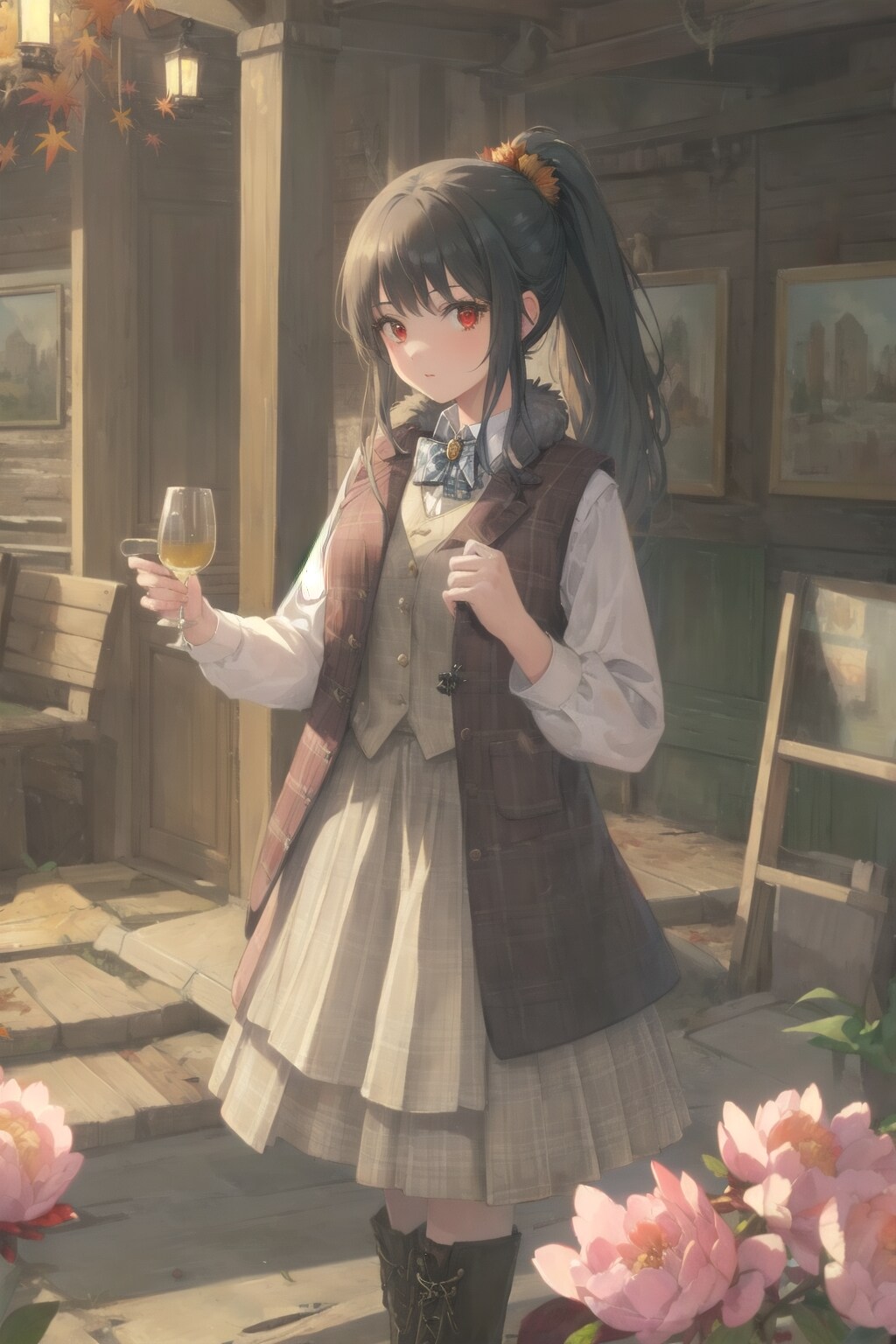 牡丹姫の秋ファッション | の人気AIイラスト・グラビア