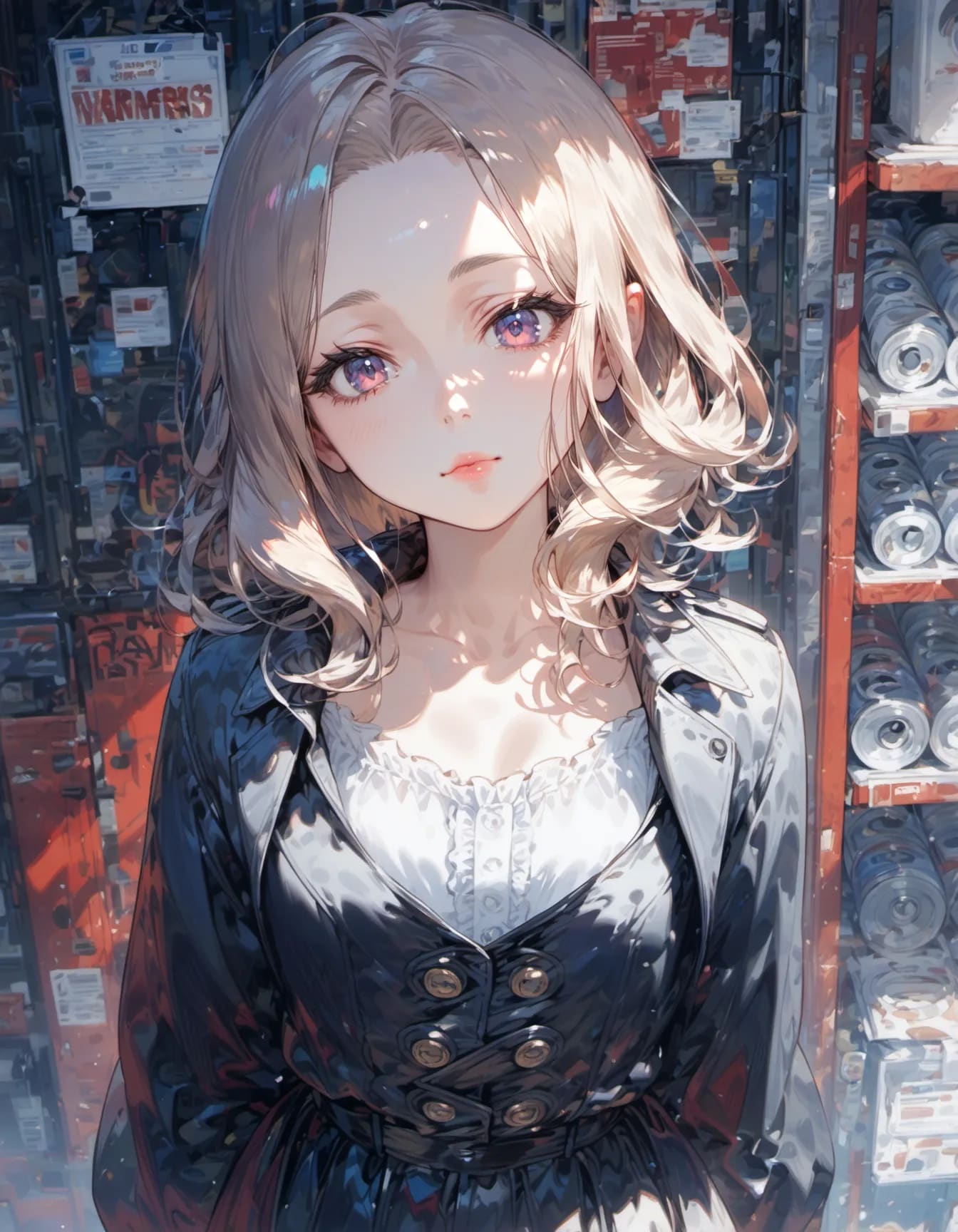 A Moment in the Urban Labyrinth | の人気AIイラスト・グラビア