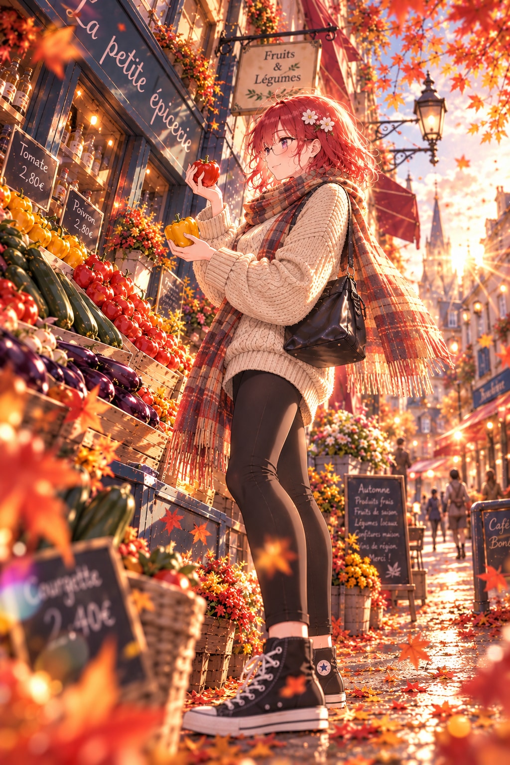 紅葉色のマルシェで
