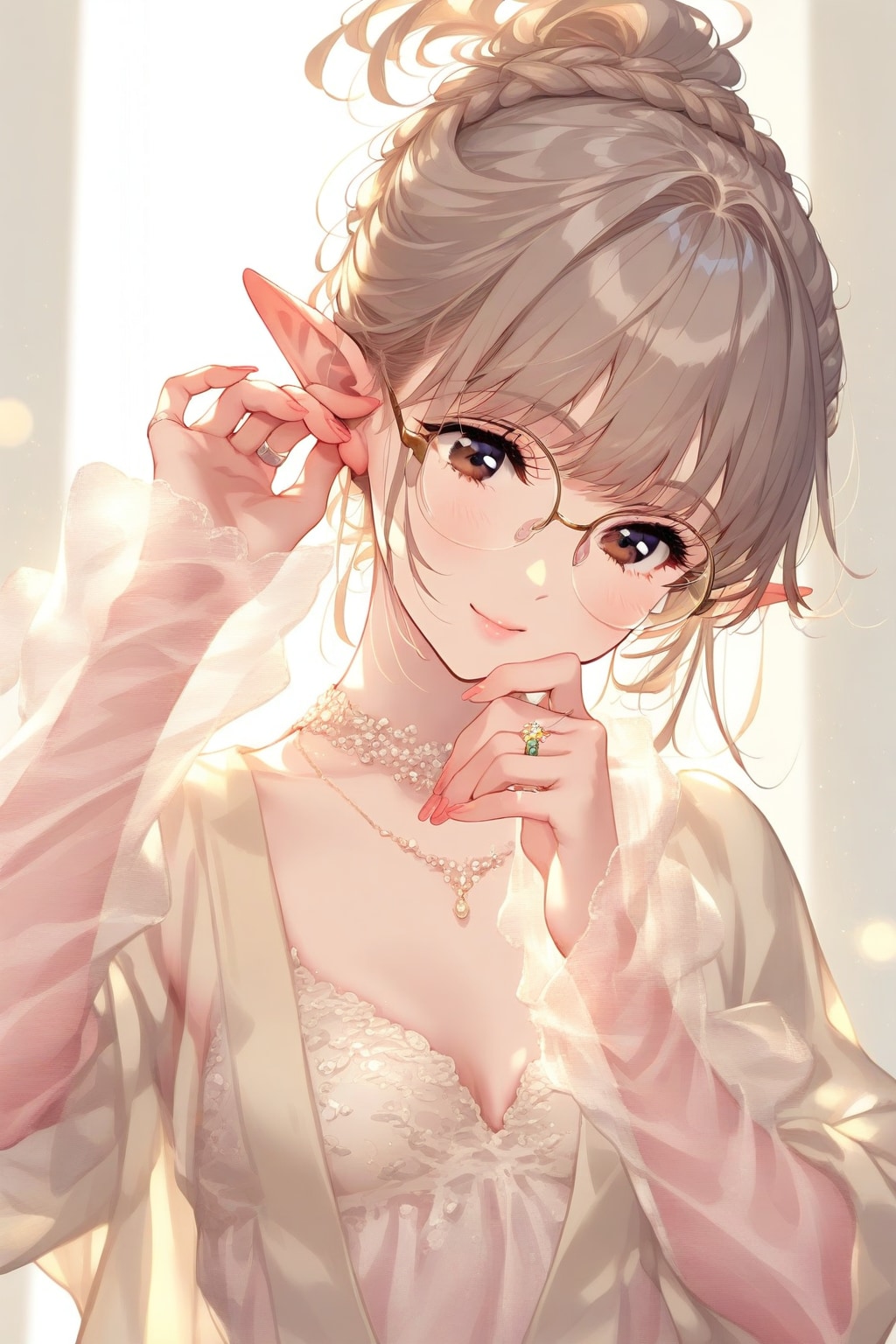 休日のエルフOL