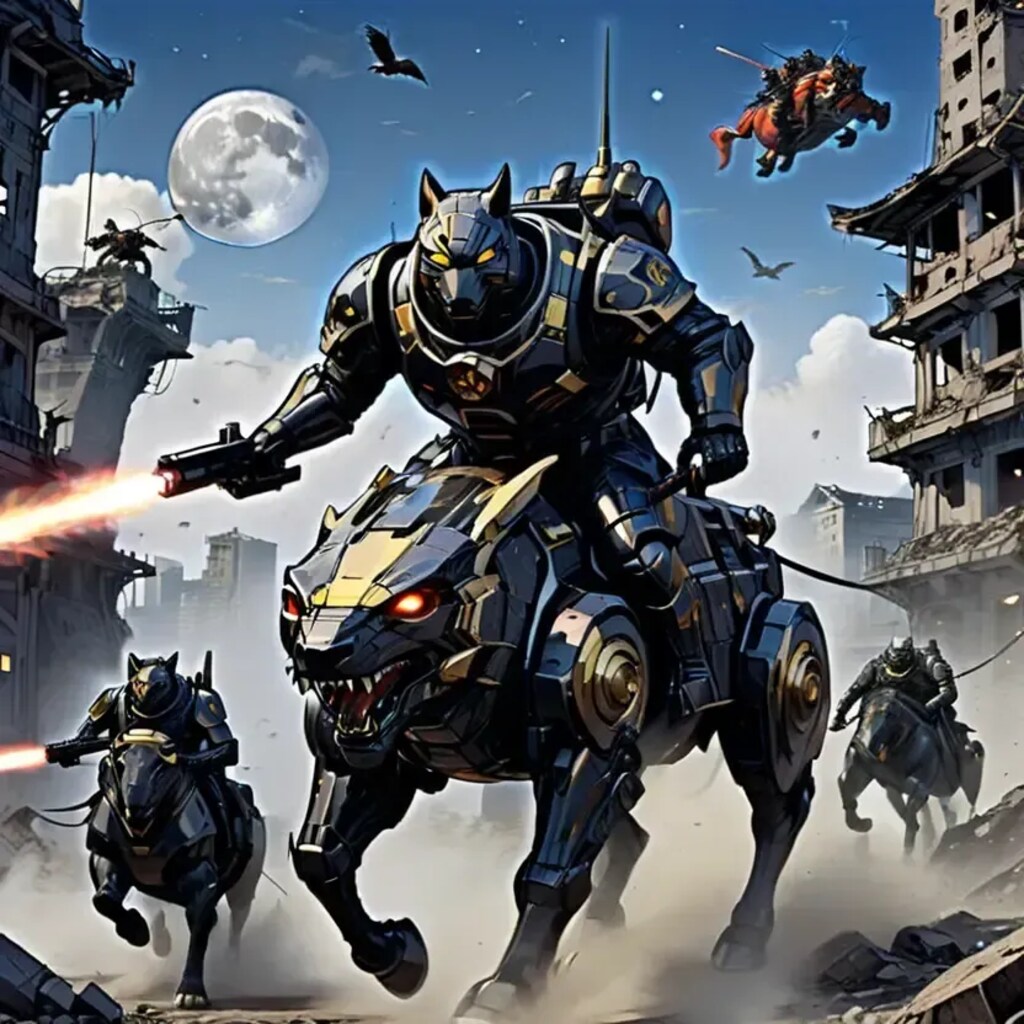 機械獣高速機動駆逐部隊・パーンツァロイド