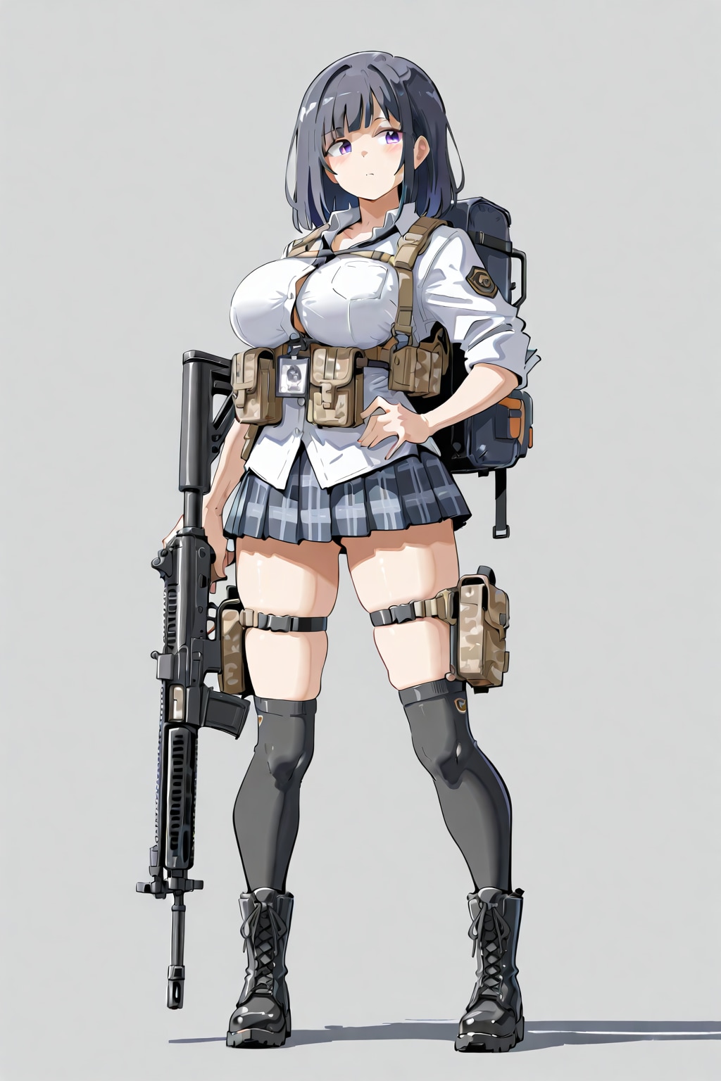 武装したJK