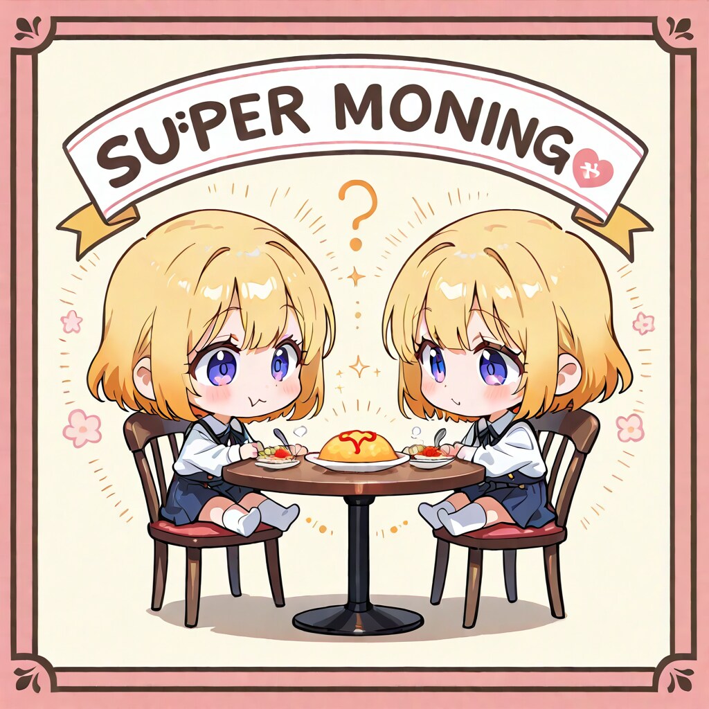 オムライス取り分