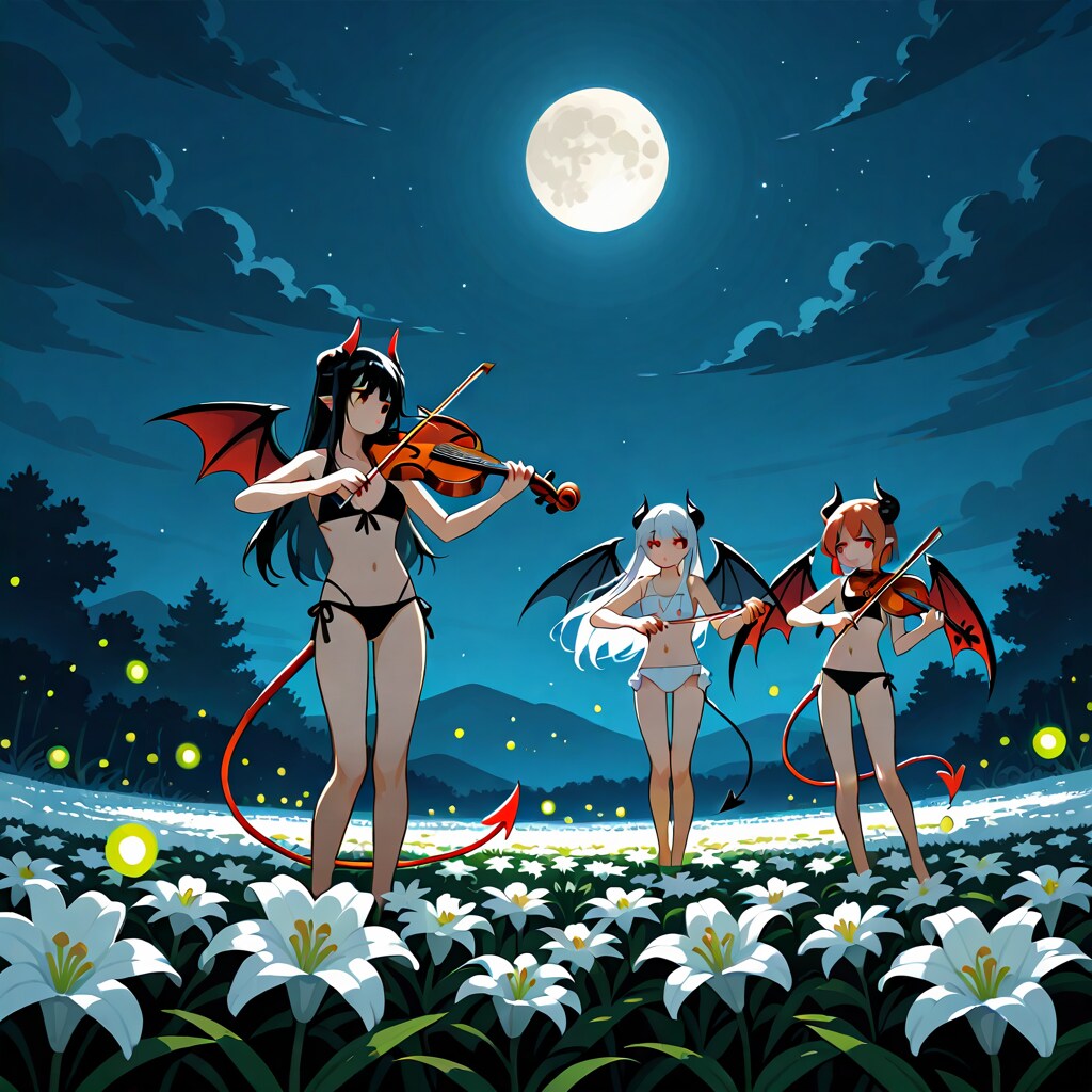 月と蛍とヴァイオリン弾きの悪魔っ子260611
