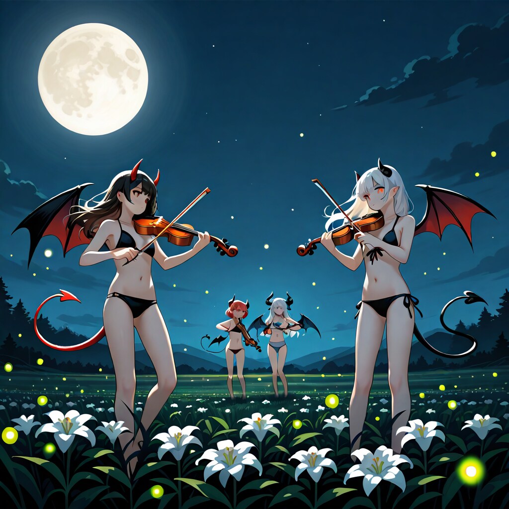 月と蛍とヴァイオリン弾きの悪魔っ子260611