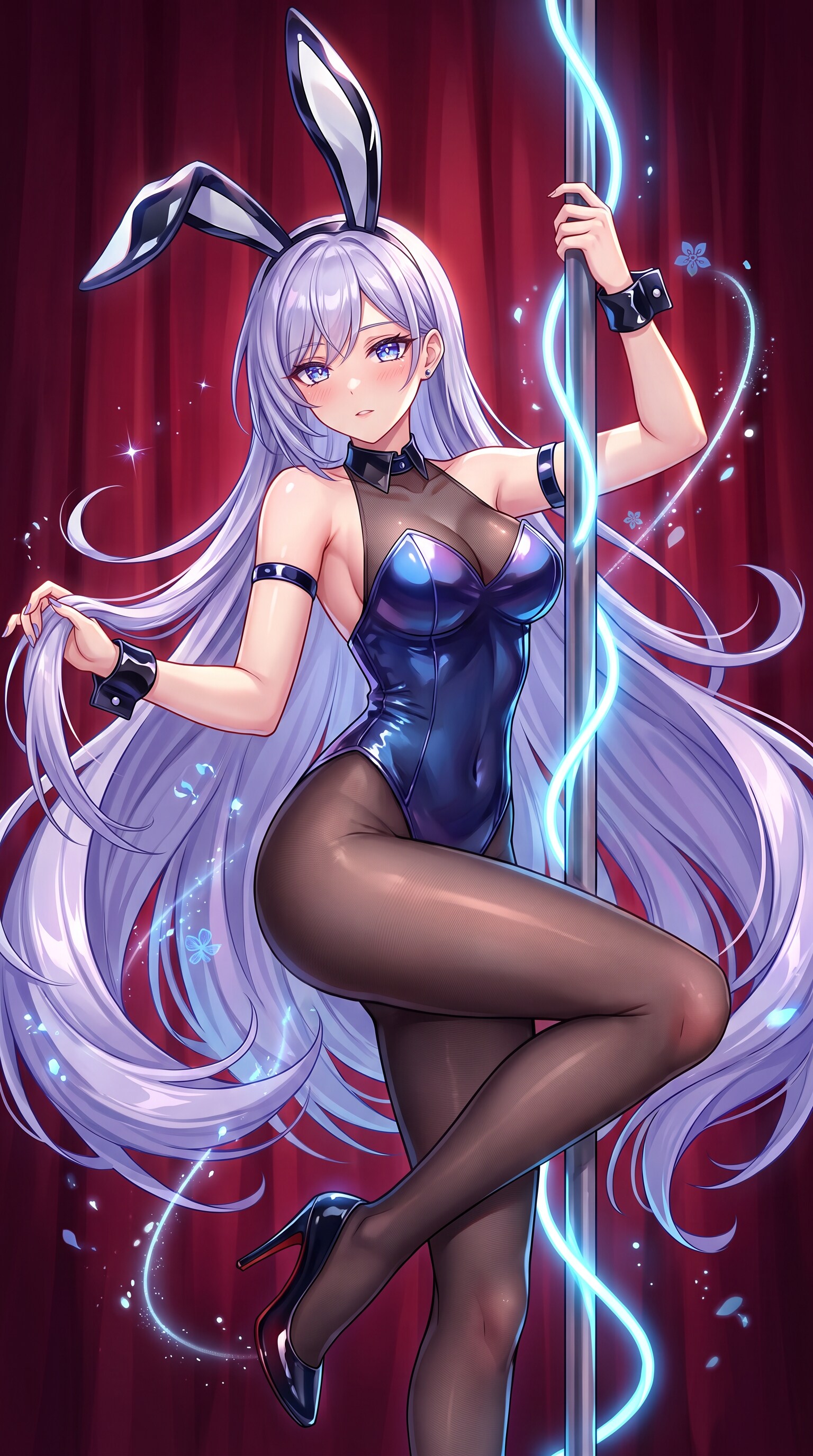 深藍月影の舞
