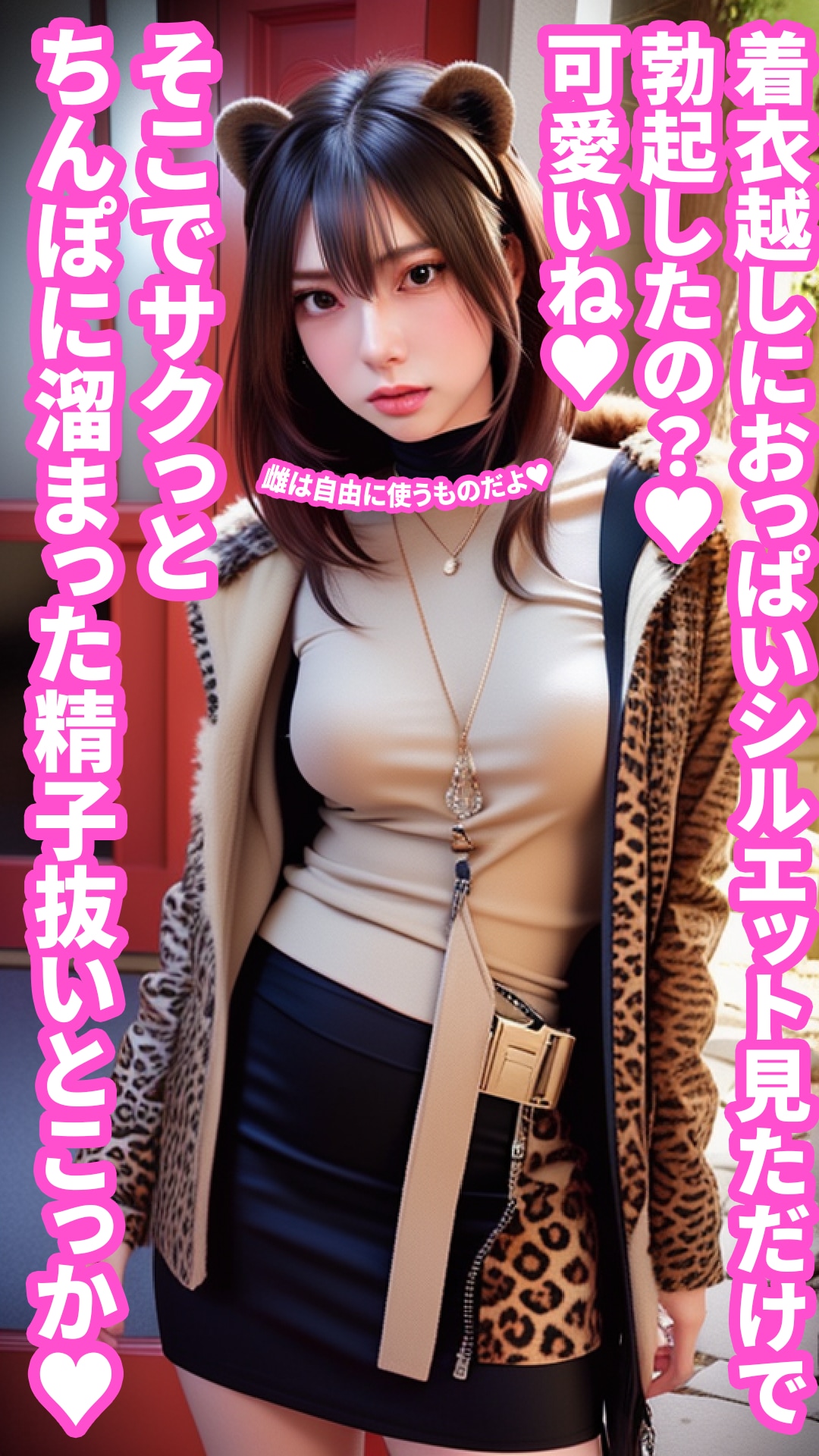 犯したくなる生意気女の文字コラ2枚