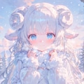 ふわ雪ひつじ娘 8枚目