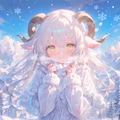 ふわ雪ひつじ娘 6枚目