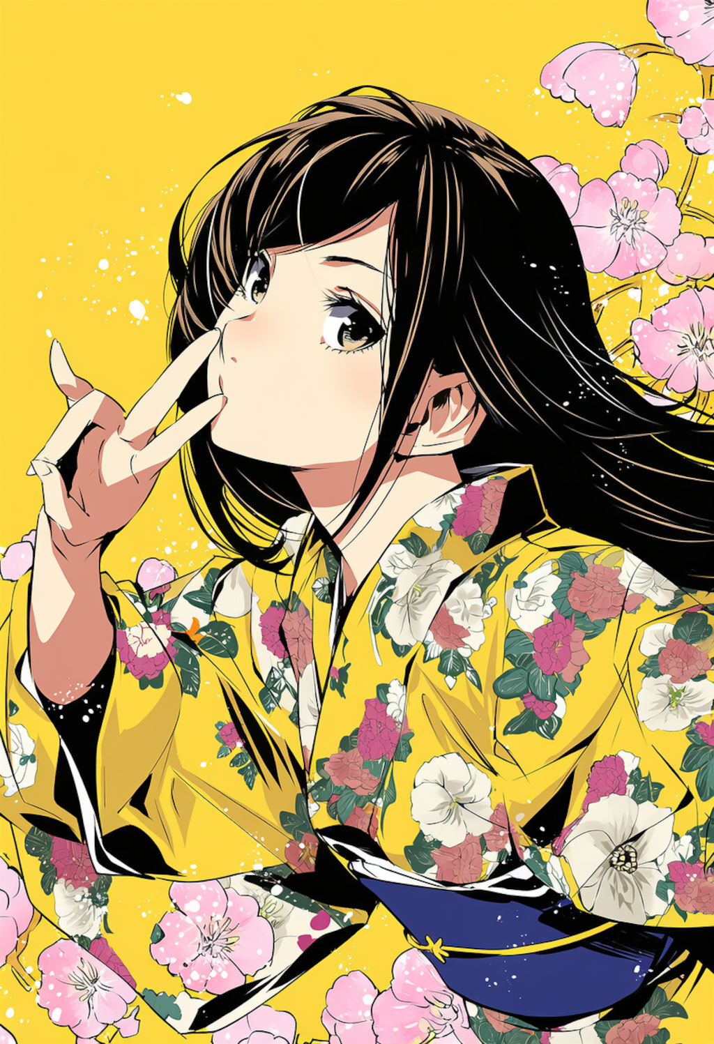 ピースにキッス！