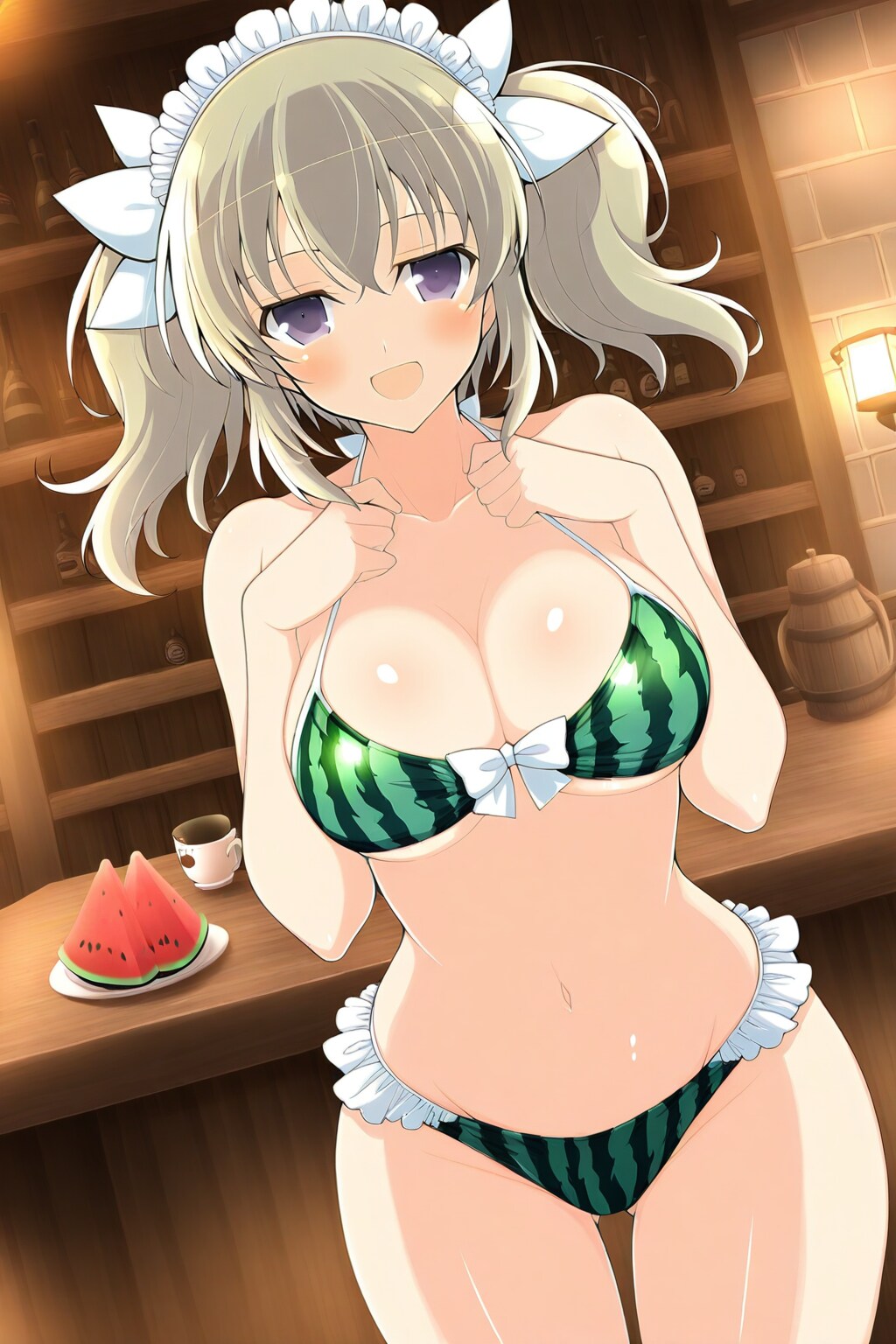 華風流ちゃん(スイカの日仕様ビキニ)