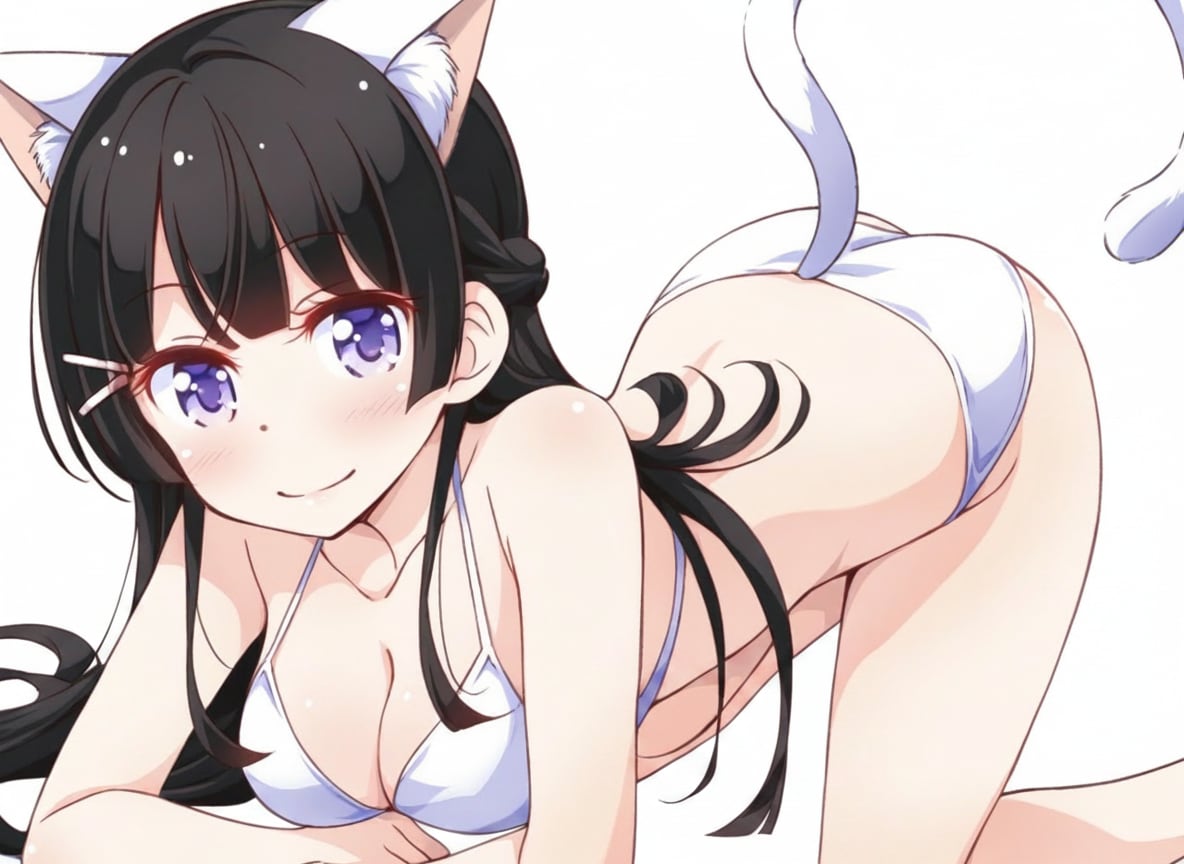 月ノ美兎 猫ビキニ