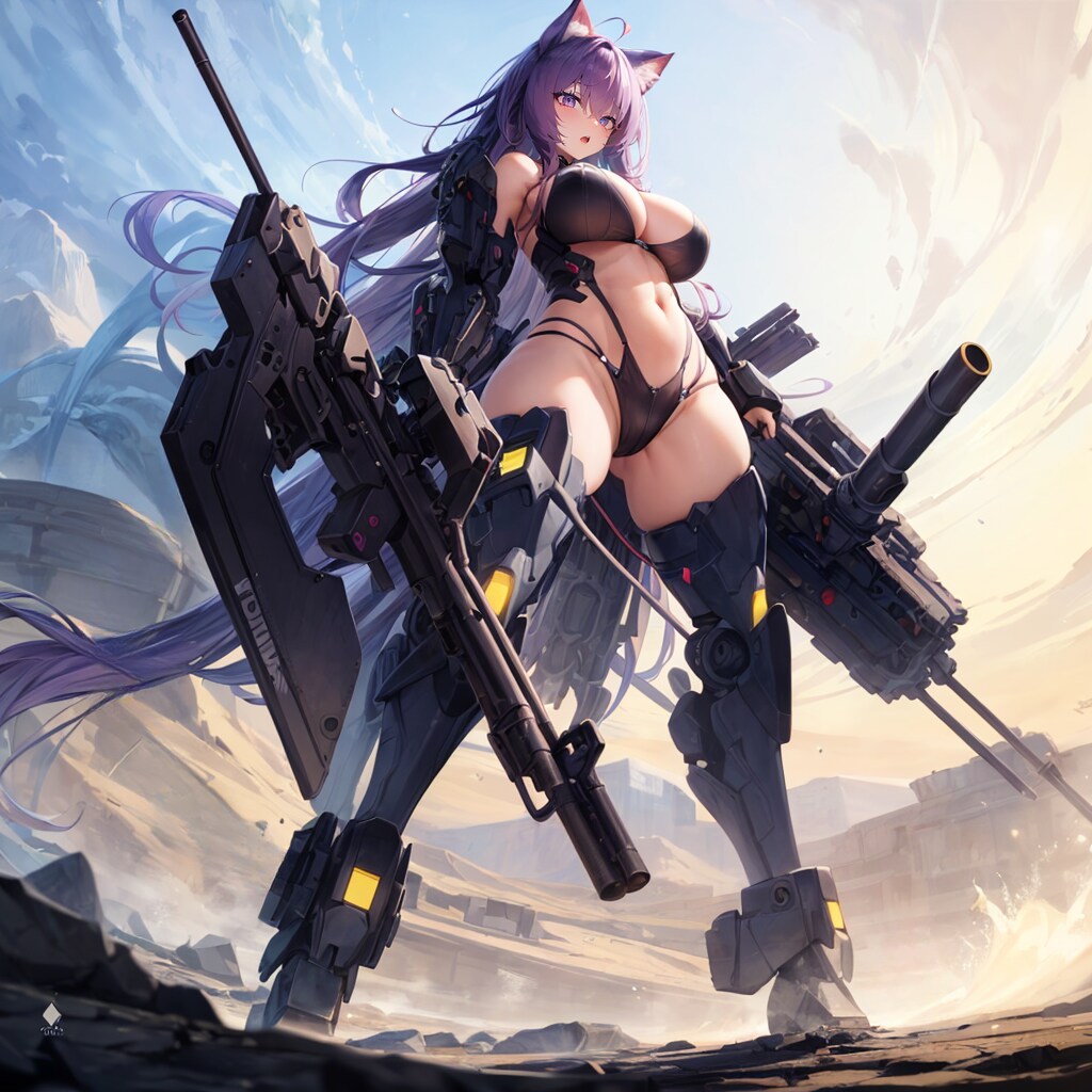 マシンガンガール
