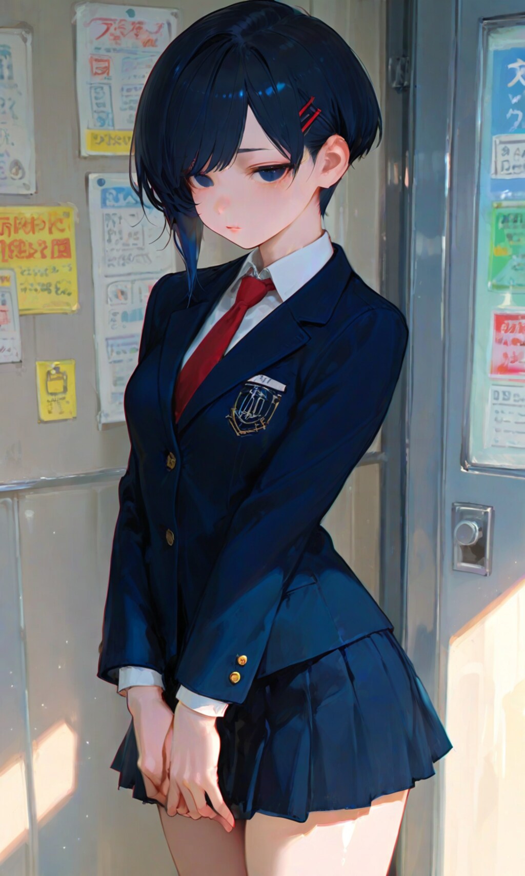 ショートヘアの娘プロトタイプ