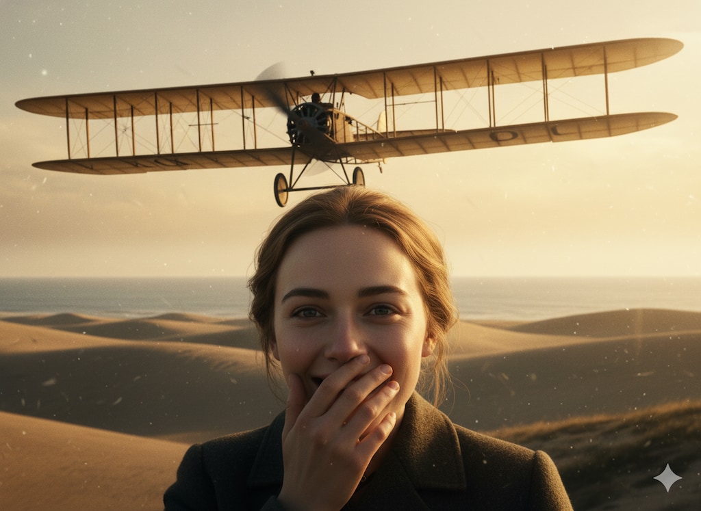 The Day the Bicycle Shop Flew Through the Sky.