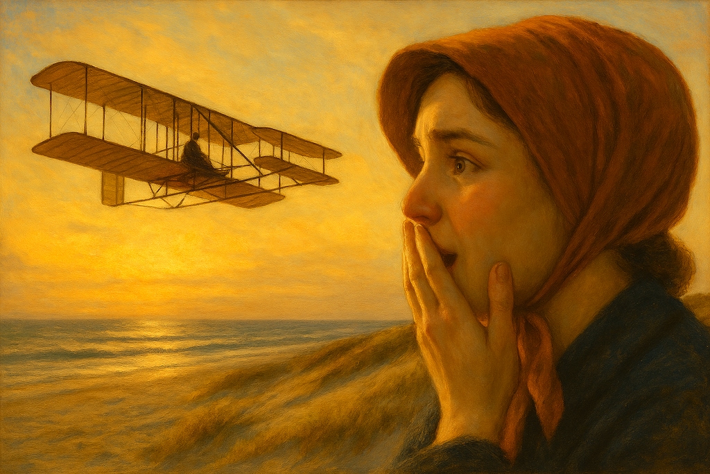 The Day the Bicycle Shop Flew Through the Sky.