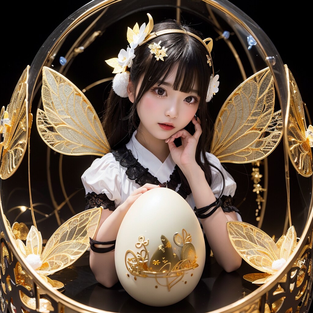 イースターエッグ美少女