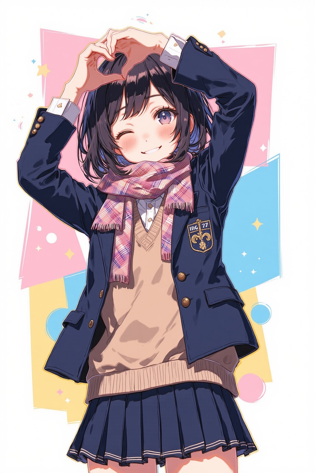 ハートハンドな学生さん